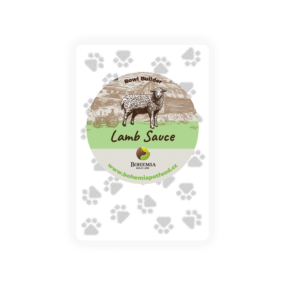 BOHEMIA WILD Lamb Sauce 100ml Bohemia Pet Food